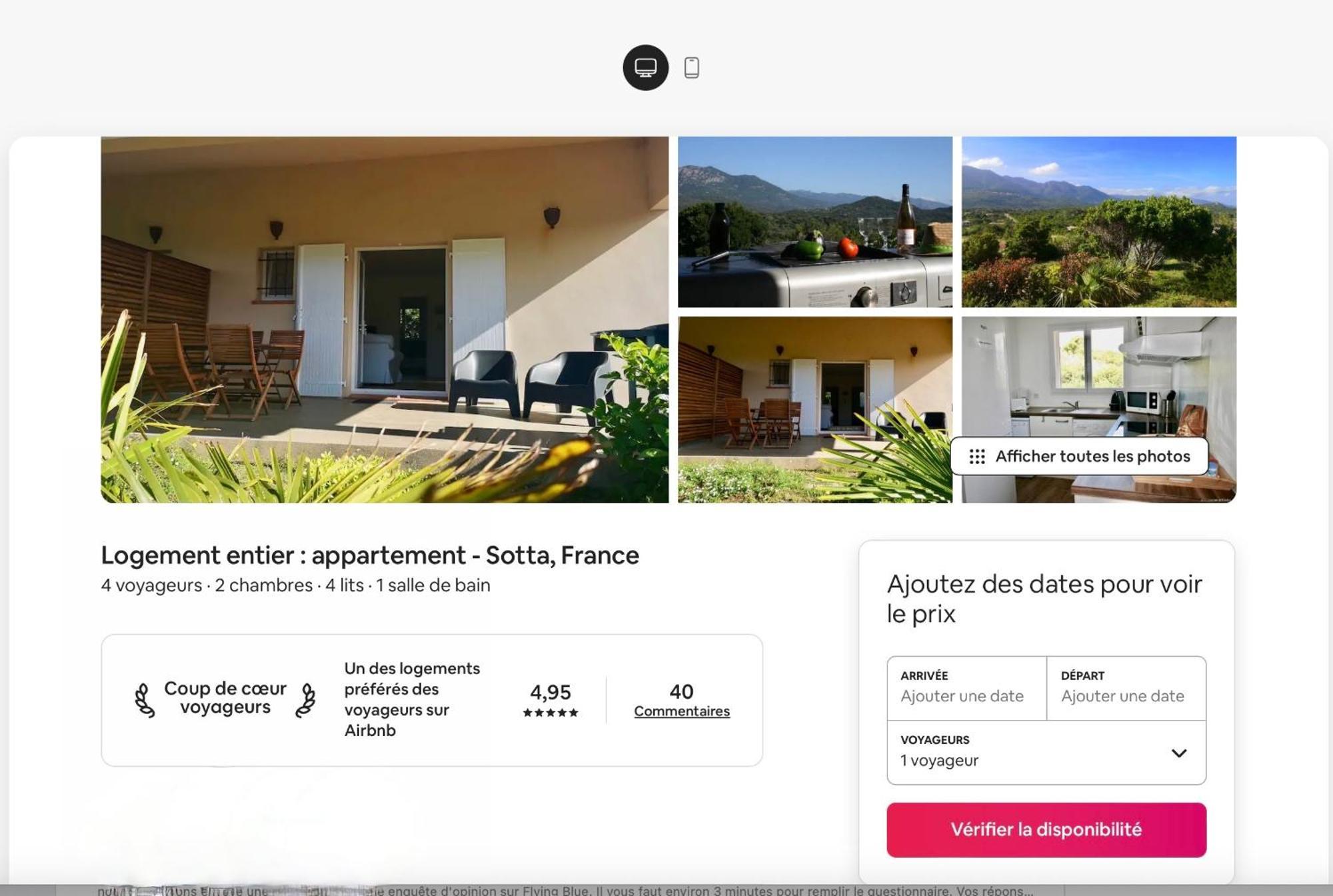 Appartements Avec Jardin Entre Porto-Vecchio Et Figari - Casa Mattiste 소타 외부 사진